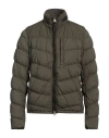 Woolrich Man Puffer Military Green Size M Polyamide, Elastane