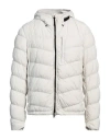 Woolrich Man Puffer Off White Size M Polyamide, Elastane