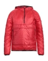 Woolrich Man Puffer Red Size L Polyamide In Red