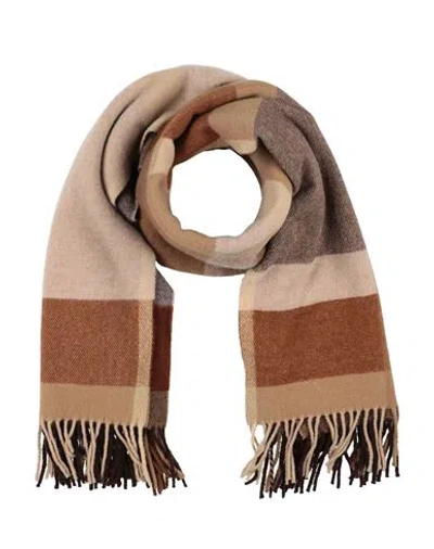 Woolrich Man Scarf Beige Size - Wool, Cashmere In Sand