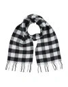 Woolrich Man Scarf Black Size - Wool, Polyamide