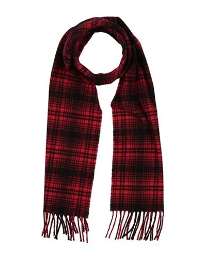 Woolrich Man Scarf Red Size - Cashmere, Wool