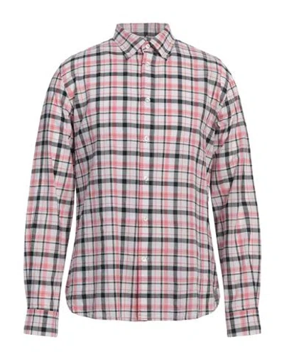 Woolrich Man Shirt Pink Size L Cotton