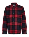 Woolrich Man Shirt Red Size M Wool, Polyester, Polyamide In Red