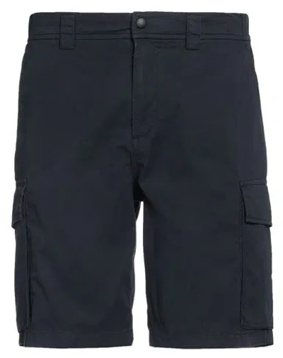 Woolrich Man Shorts & Bermuda Shorts Midnight Blue Size 31 Cotton