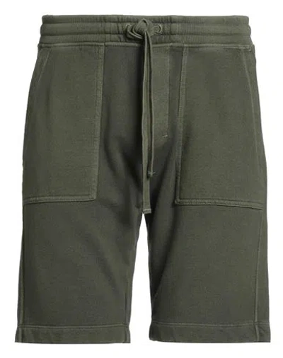 Woolrich Man Shorts & Bermuda Shorts Military Green Size Xs Cotton