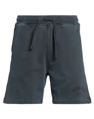 Woolrich Man Shorts & Bermuda Shorts Navy Size M Cotton