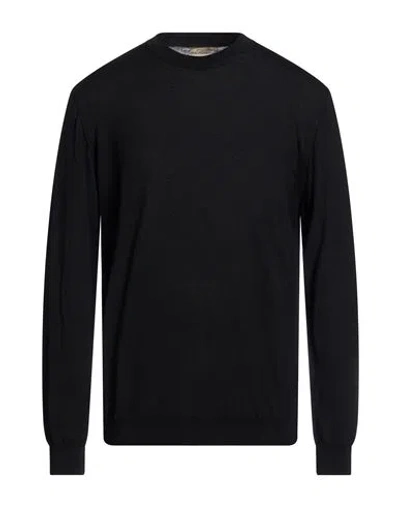 Woolrich Man Sweater Black Size S Virgin Wool