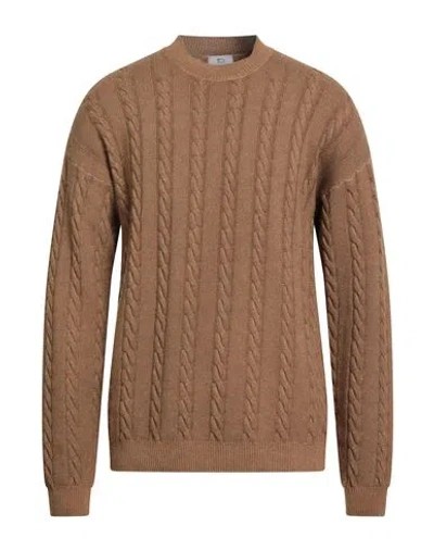 Woolrich Man Sweater Brown Size S Virgin Wool