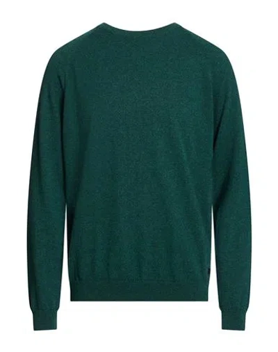 Woolrich Man Sweater Emerald Green Size S Cashmere