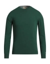Woolrich Man Sweater Emerald Green Size S Wool In Green