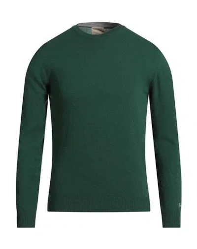 Woolrich Man Sweater Emerald Green Size S Wool
