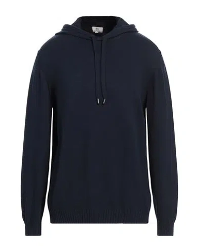 Woolrich Man Sweater Midnight Blue Size S Cotton