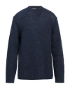 Woolrich Man Sweater Navy Size Xxl Wool, Polyamide