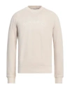 Woolrich Man Sweatshirt Beige Size S Cotton
