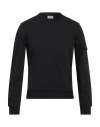 Woolrich Man Sweatshirt Black Size S Cotton, Polyester, Elastane