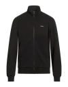 Woolrich Man Sweatshirt Black Size Xl Cotton, Polyester, Elastane In Black