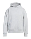 Woolrich Man Sweatshirt Light Grey Size Xl Cotton, Polyester