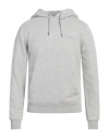 Woolrich Man Sweatshirt Light Grey Size M Cotton, Polyester