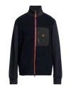 Woolrich Curly Fleece Full Zip In Blue