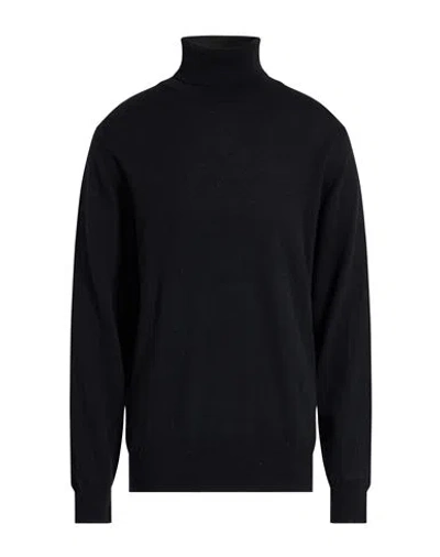 Woolrich Man Turtleneck Black Size Xxxl Wool