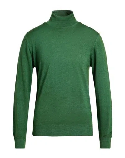 Woolrich Man Turtleneck Green Size L Wool