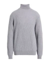 Woolrich Man Turtleneck Grey Size S Virgin Wool In Multi