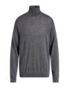 Woolrich Man Turtleneck Grey Size Xxxl Virgin Wool In Gray