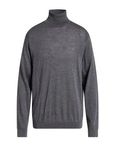 Woolrich Man Turtleneck Grey Size Xxxl Virgin Wool In Gray