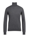 Woolrich Man Turtleneck Lead Size Xl Virgin Wool In Grey