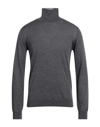 Woolrich Man Turtleneck Lead Size Xl Virgin Wool In Grey