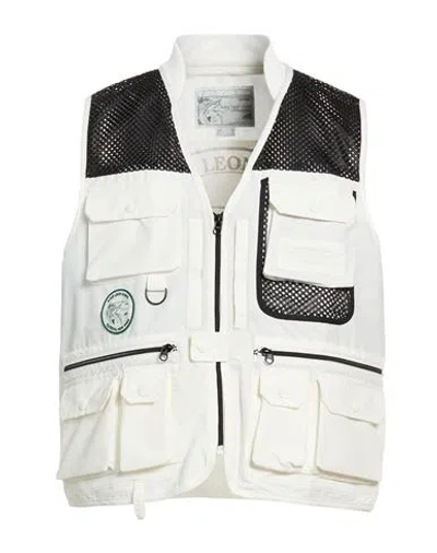 Woolrich Man Vest Beige Size L Cotton, Polyamide, Polyester In Neutral