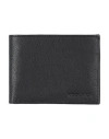 Woolrich Man Wallet Black Size - Leather In Black