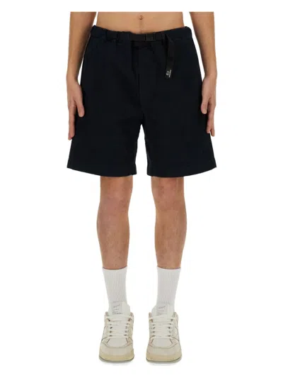 WOOLRICH MEN'S BELTED BERMUDA SHORTS