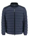 Woolrich Bering Lightweight Down Jacket In Blue