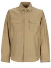 Woolrich Overshirt Ramar In Nude