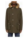 Woolrich Arctic Parka In Ramar Cloth In Green