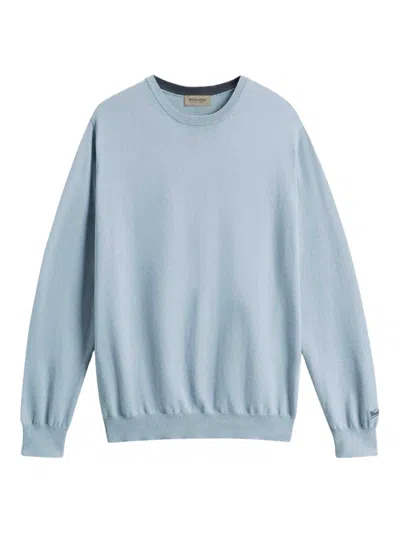 Woolrich Men's Classic Sweater In Light Blue