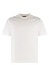 Woolrich Crew Neck Plain Design Short Sleeves T-shirt In White