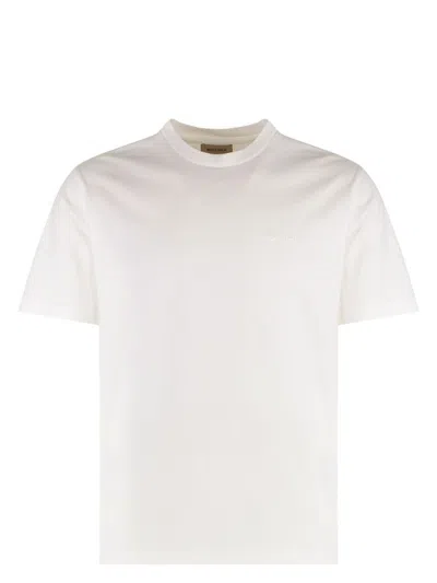WOOLRICH MEN'S COTTON CREW-NECK T-SHIRT