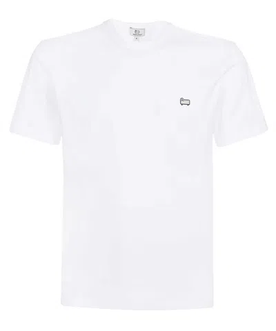 WOOLRICH MEN'S COTTON CREW-NECK T-SHIRT