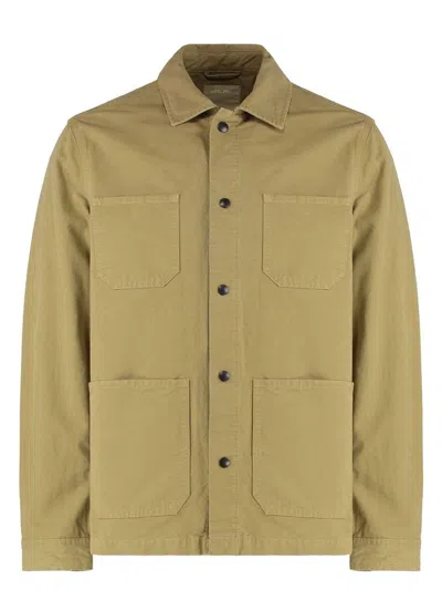 WOOLRICH MEN'S COTTON OVERSHIRT