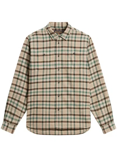 Woolrich Men's Cotton Shirt In Multi