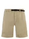 Woolrich Shorts In Jeans In Beige