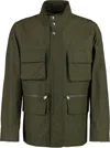 Woolrich Cruiser Field Multi-pocket Jacket In Green