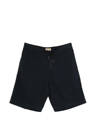 Woolrich Men's Drawstring Bermuda Shorts In Blue