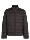 Woolrich Full Zip Down Jacket In Black