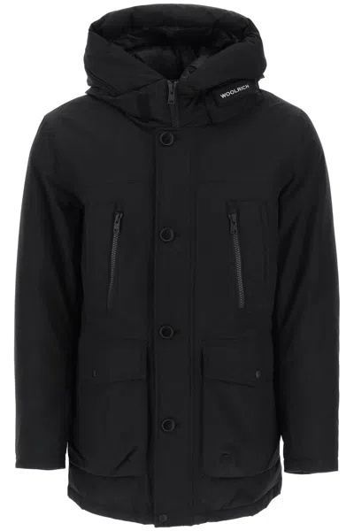Woolrich Men's Fur-free Arctic Parka For Medium-cold Weather In Black