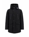 Woolrich Arctic Parka Evolution Black In Black
