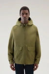 Woolrich Man's Color Green Size 3xl In Lake Olive